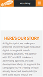 Mobile Screenshot of bigfootprintdigital.com